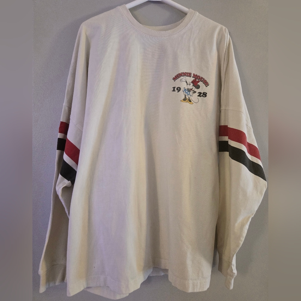 Disney Minnie Mouse 1928 Pullover for women size‎ XL (14/16) 100% Cotton